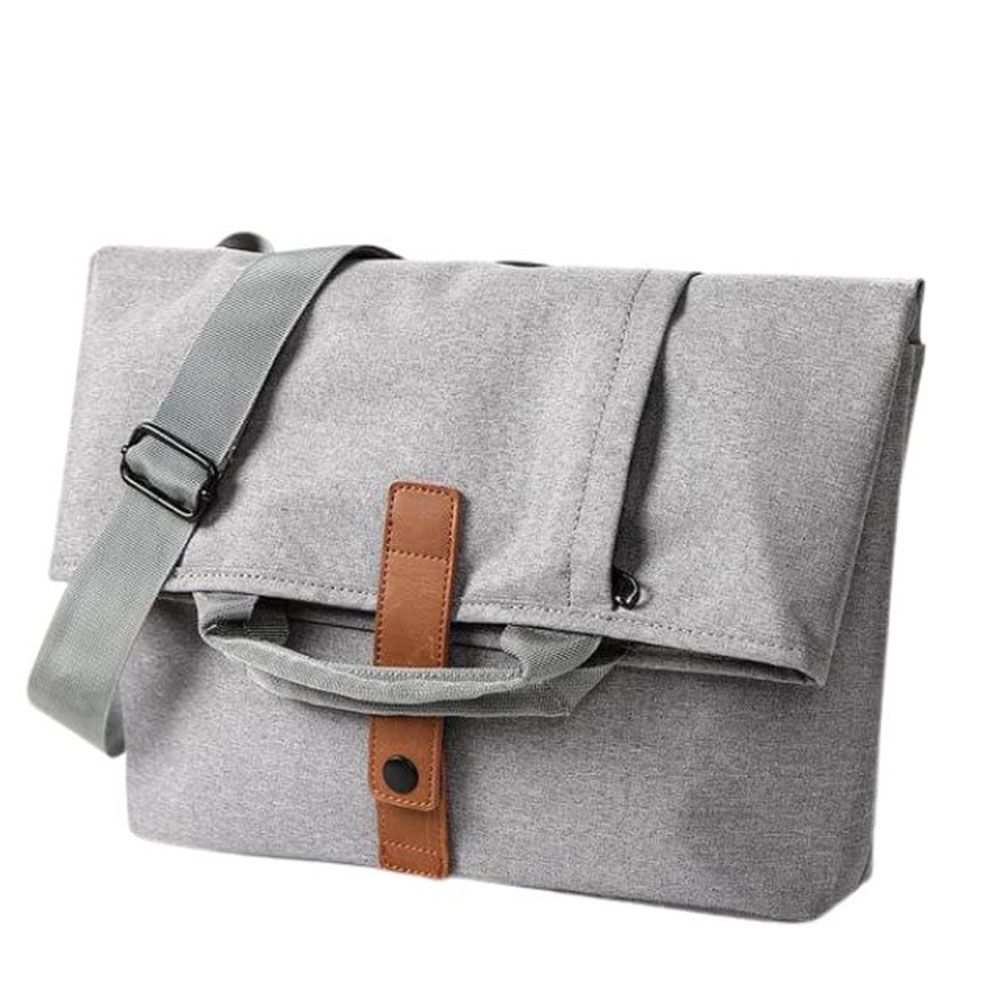 Santhome - 2-in-1 Loretto Messenger & Tote Bag - Light Grey