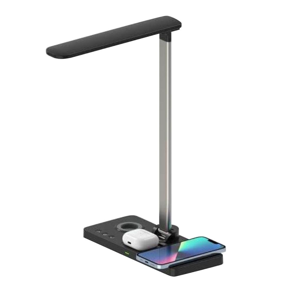 Memorii - 3-in-1 Veles Wireless Charger With Desk Lamp - Black