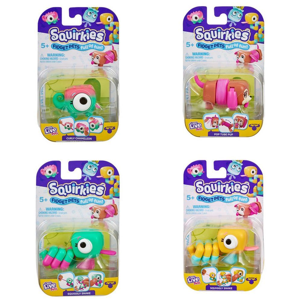 Little Live Pets - Squirkies S1 Fidget Pet - Style May Vary