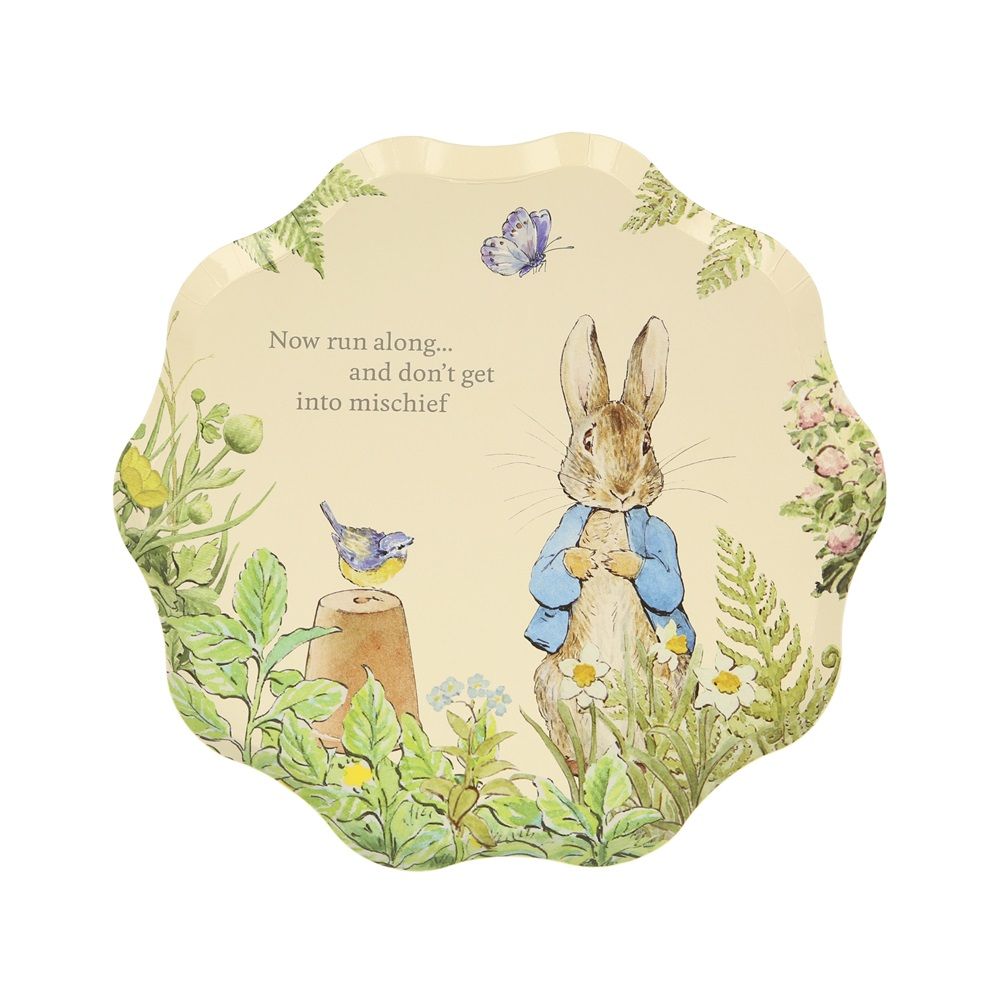 Meri Meri - Peter Rabbit In The Garden Side Plates