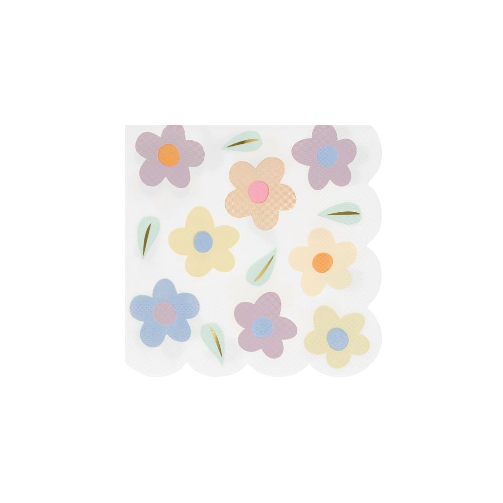 Meri Meri - Happy Flowers Small Napkins