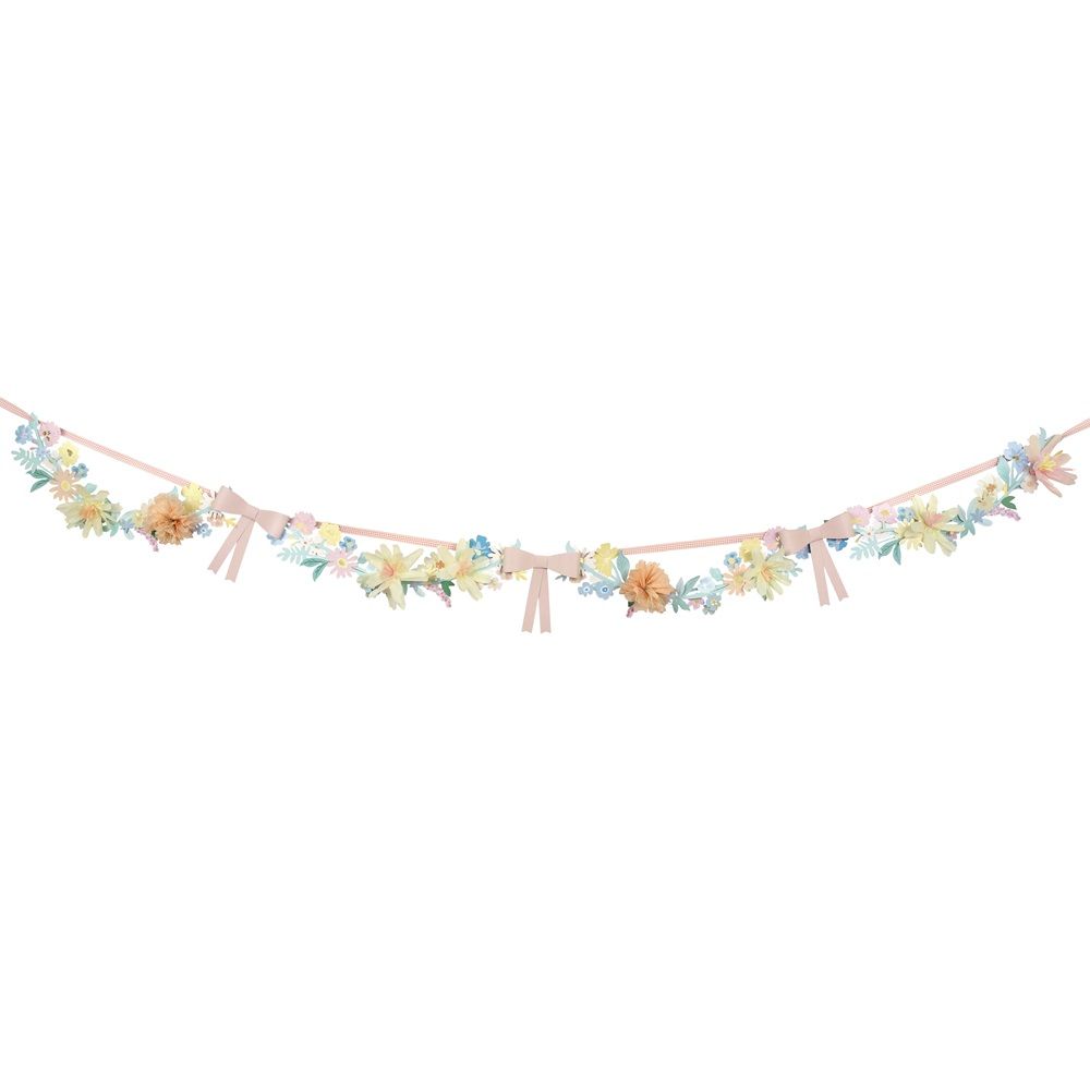 Meri Meri - Flower & Bow Garland