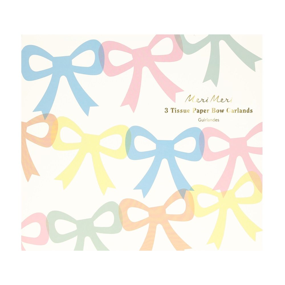 Meri Meri - Tissue Paper Bow Garlands