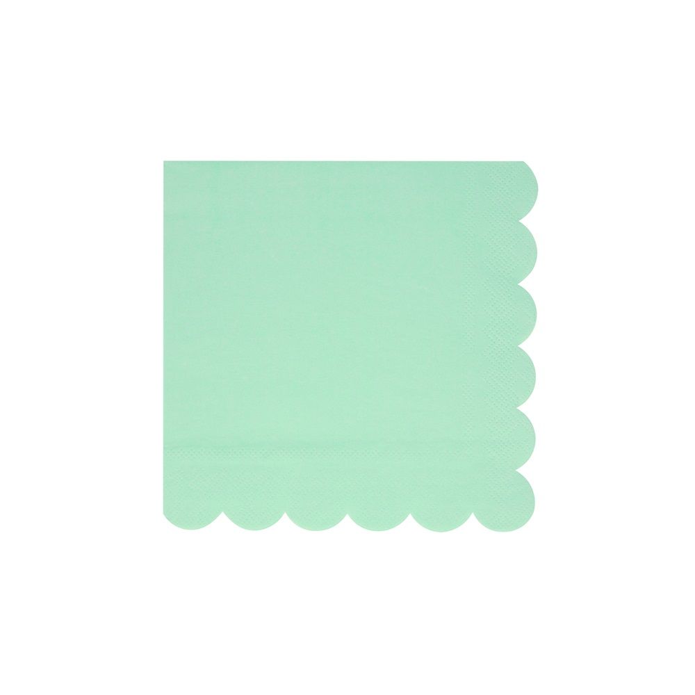 Meri Meri - Small Napkins - Sea Foam Green - Pack of 16