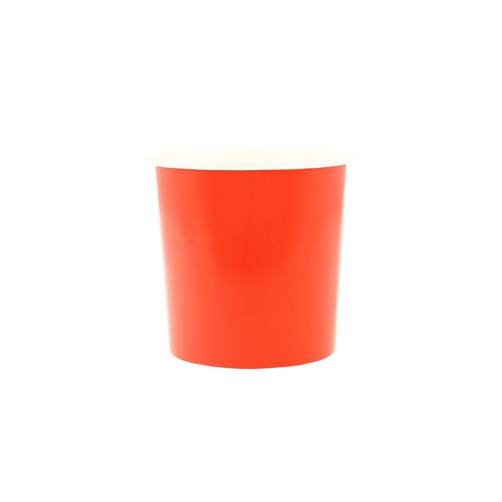 Meri Meri - Tumbler Cups - Tomato Red - Pack of 8