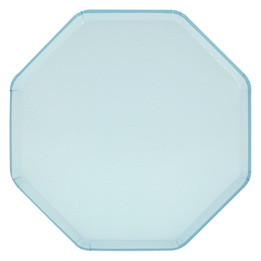 Meri Meri - Summer Sky Blue Dinner Plates