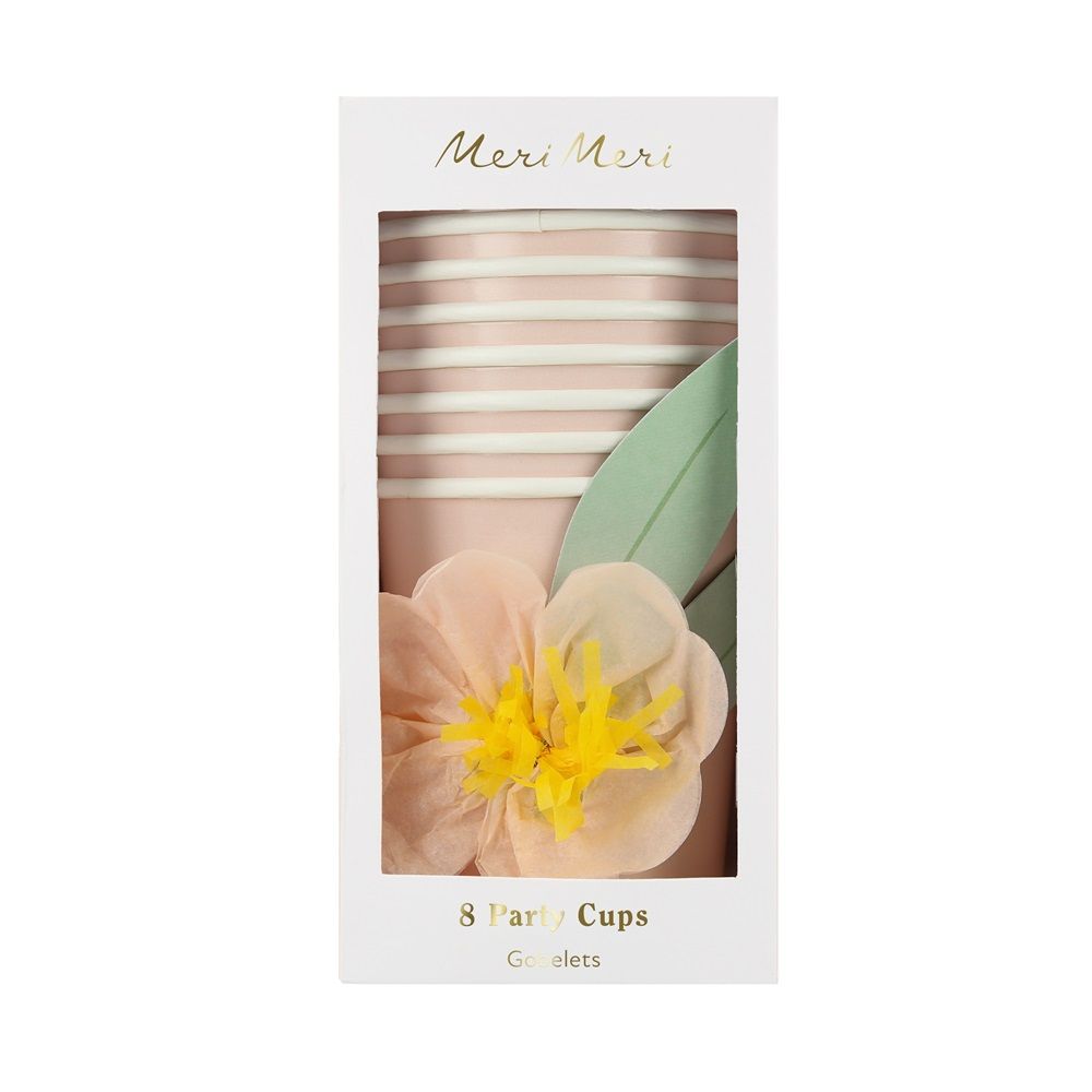 Meri Meri - Paper Flower Cups - Pack of 8