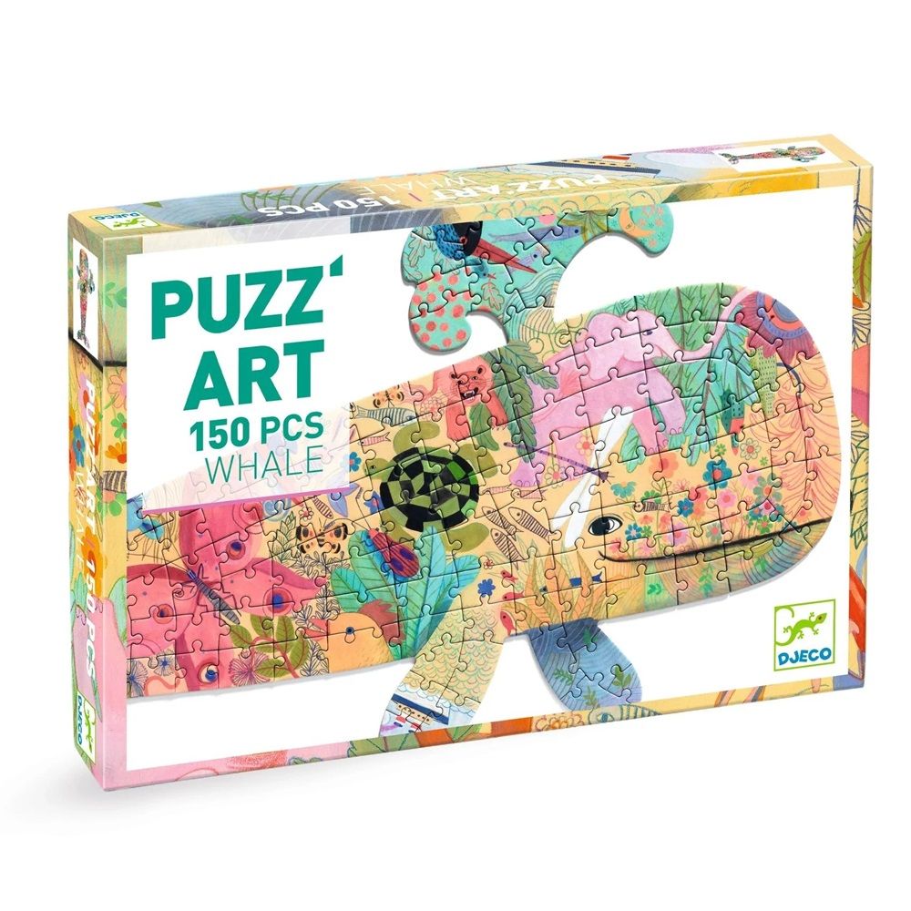 Djeco - Whale Art Puzzle - 150pcs