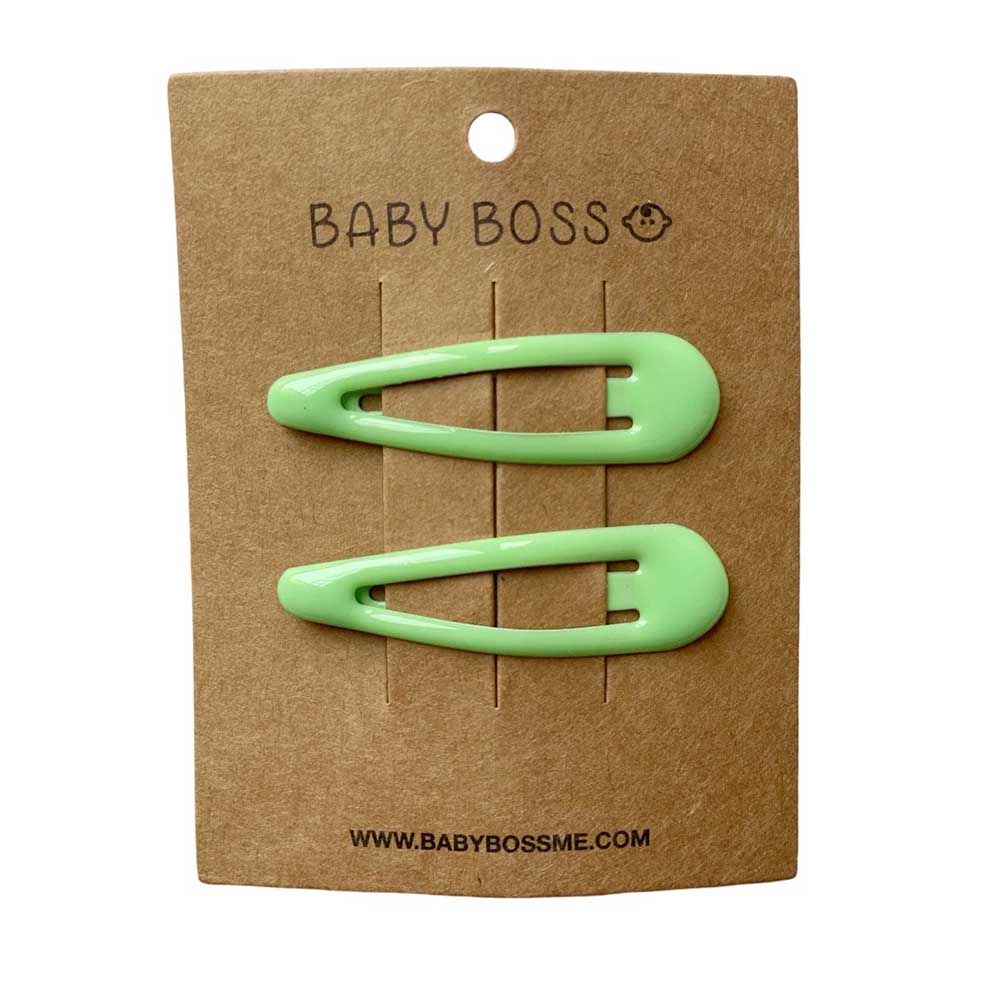 Baby Boss - Kids Hair Clip Candy - Light Green