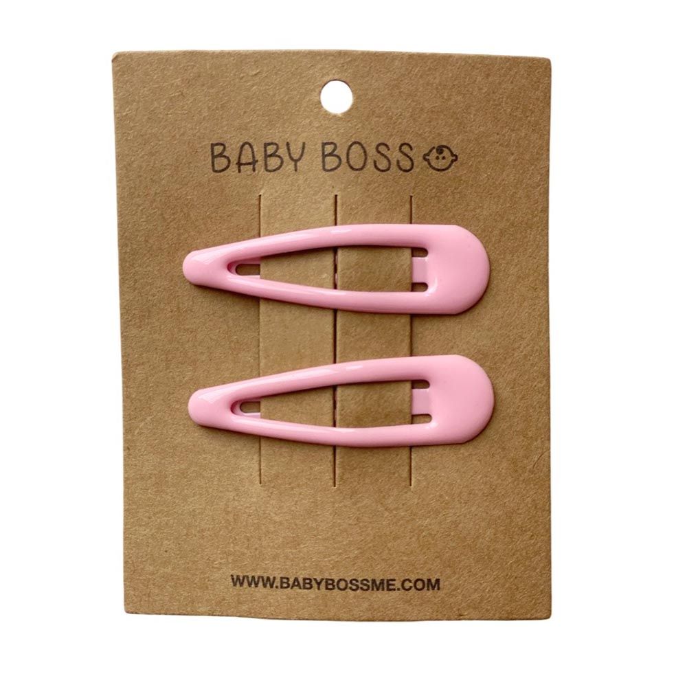 Baby Boss - Kids Hair Clip Candy - Baby Pink