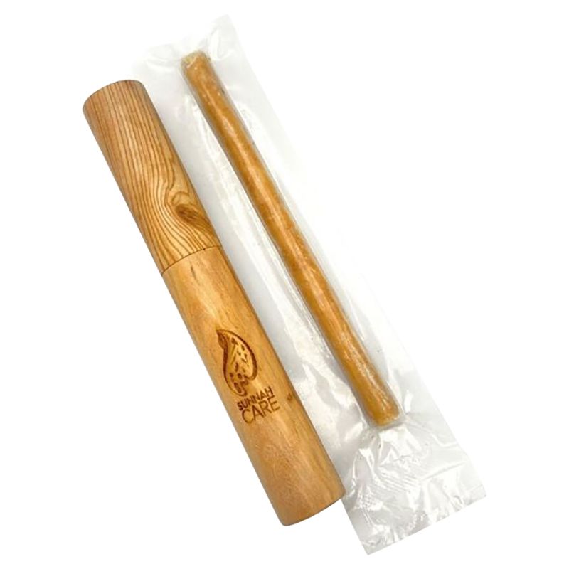 Zayoshe - Personalized Sunnah Care Wooden Miswak Holder With Olive Miswak