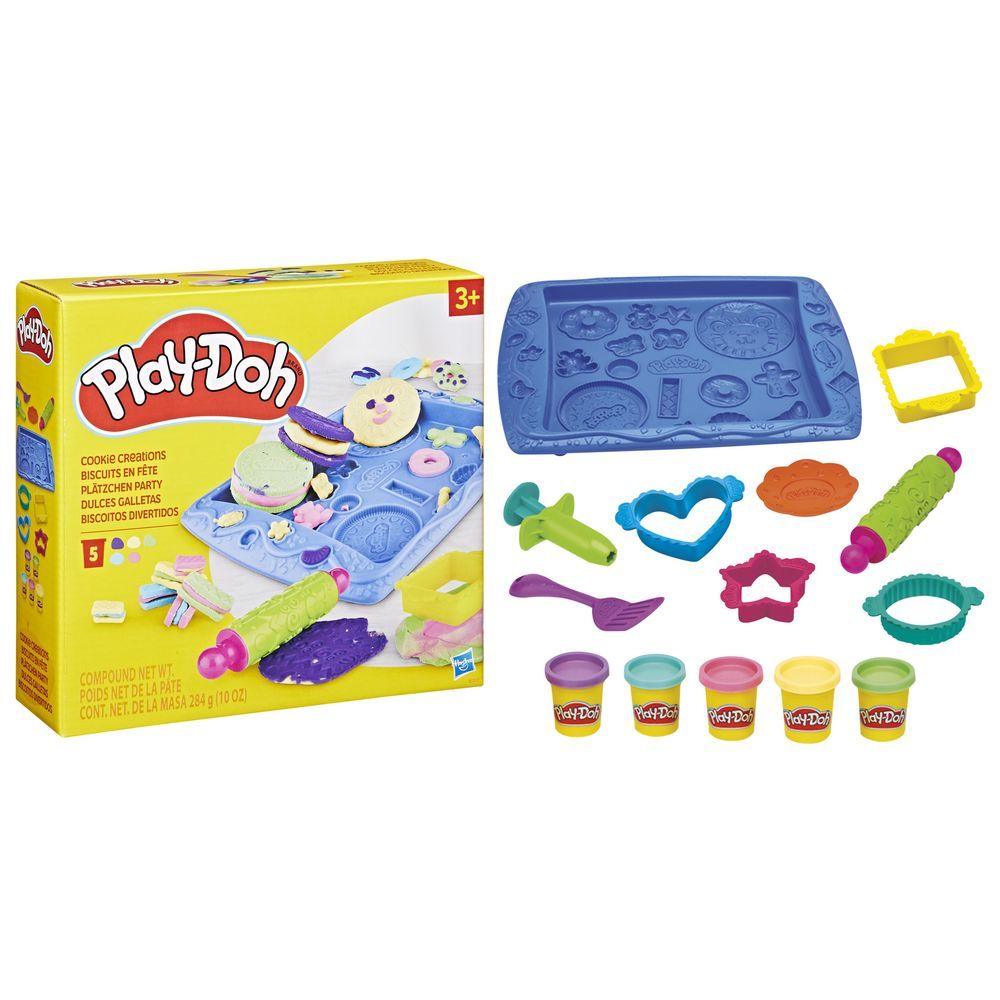 PlayDoh - Kitchen Creations Cookie Creations Biscuits Playset - 14 Pcs