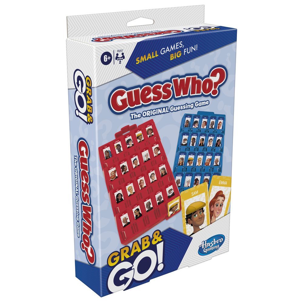 Hasbro Gaming - Grab & Go Guess Who? The Original Guessing Game