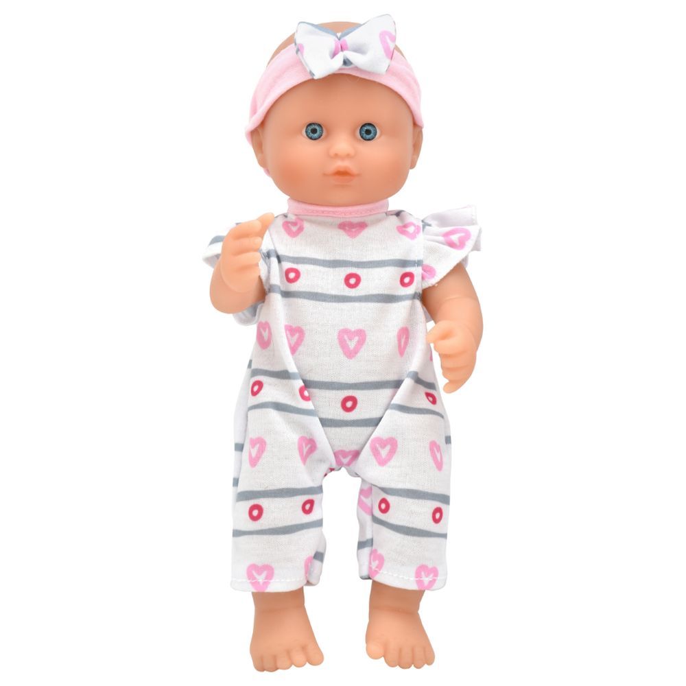 Dollsworld - Little Poppet Deluxe Bathable Baby Doll - 25 cm