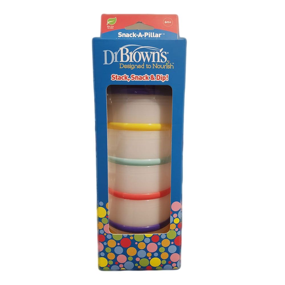 Dr. Brown's Snack-A-Pillar Snack & Dipping Cups