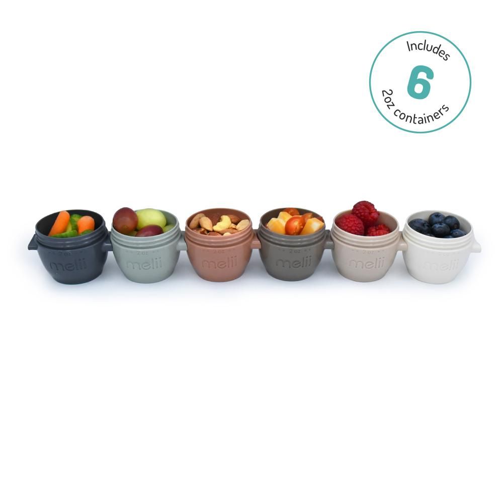 Melii - Snap And Go Pods - Earth Tones - 6 Pcs - 57ml