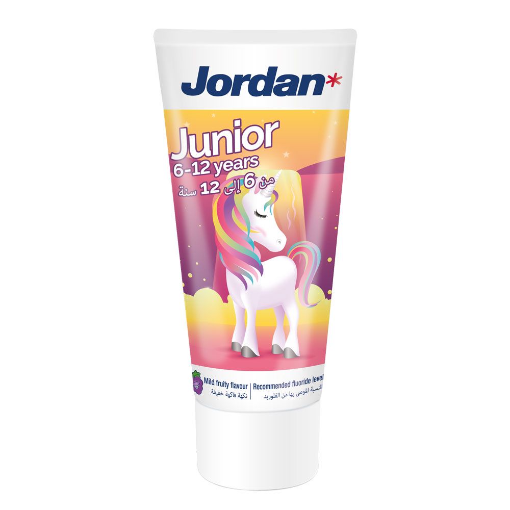 Jordan - Junior Toothpaste 50ml (6-12 Years) - Unicorn