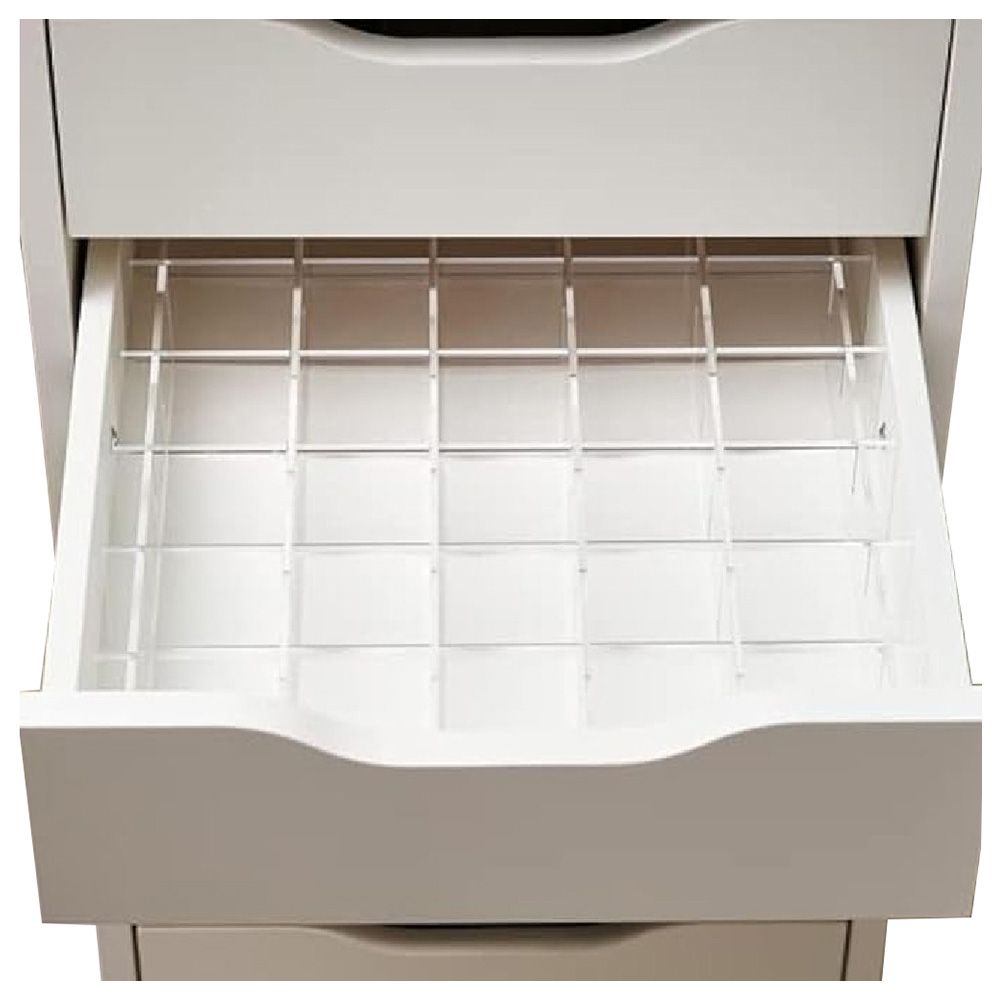 Homesmiths - Hs Vanity 40 Storage Slots - Clear