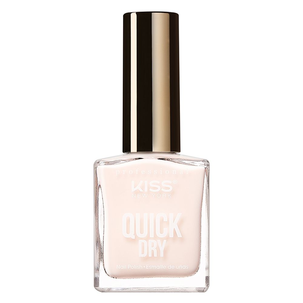 Kiss - Quick Dry Nail Polish - Ice Pink