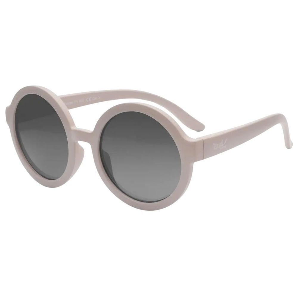 Real Shades - Vibe Smoke Lens Sunglasses - Warm Grey