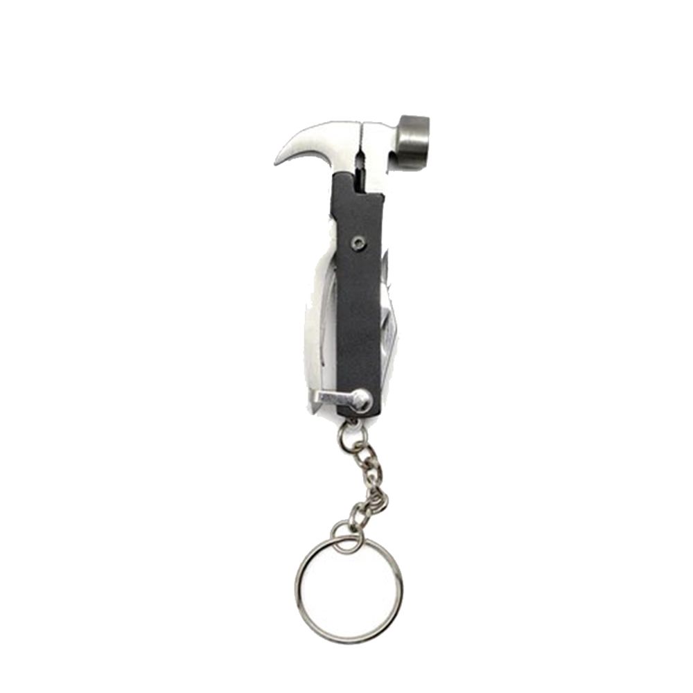 Gentlemen's Hardware - Mini Hammer Multi-Tool - Silver/Black