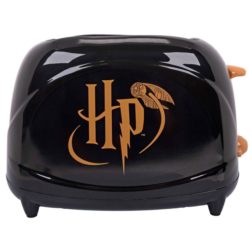 Uncanny Brands - Harry Potter Icon Elite 2 Slice Toaster - Black