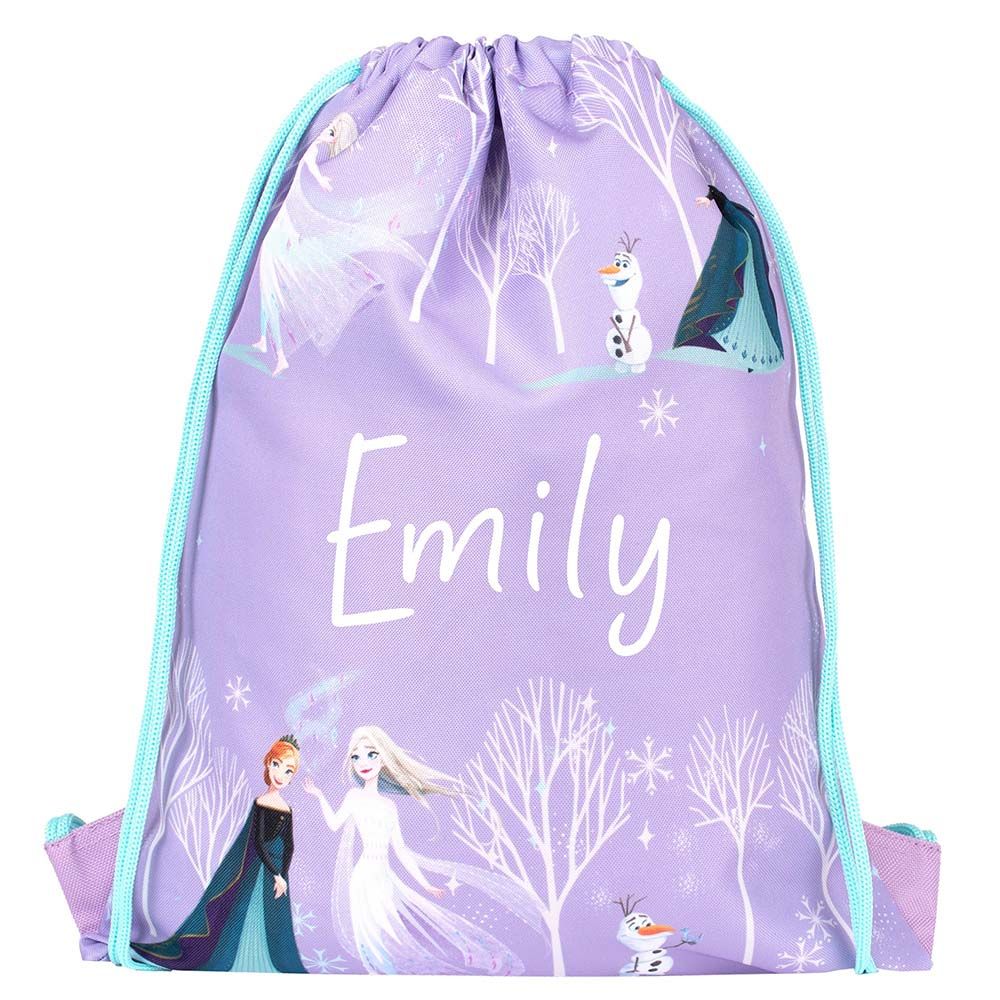 Fringoo - Personalized Drawstring Bag - Frozen - 16-inch