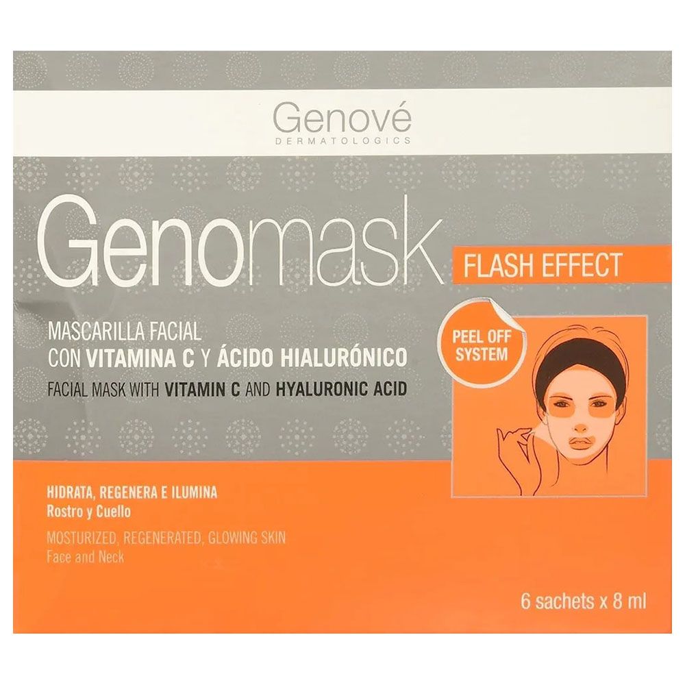 Genove - Genomask Facial Mask - Pack of 6 - 8 ml