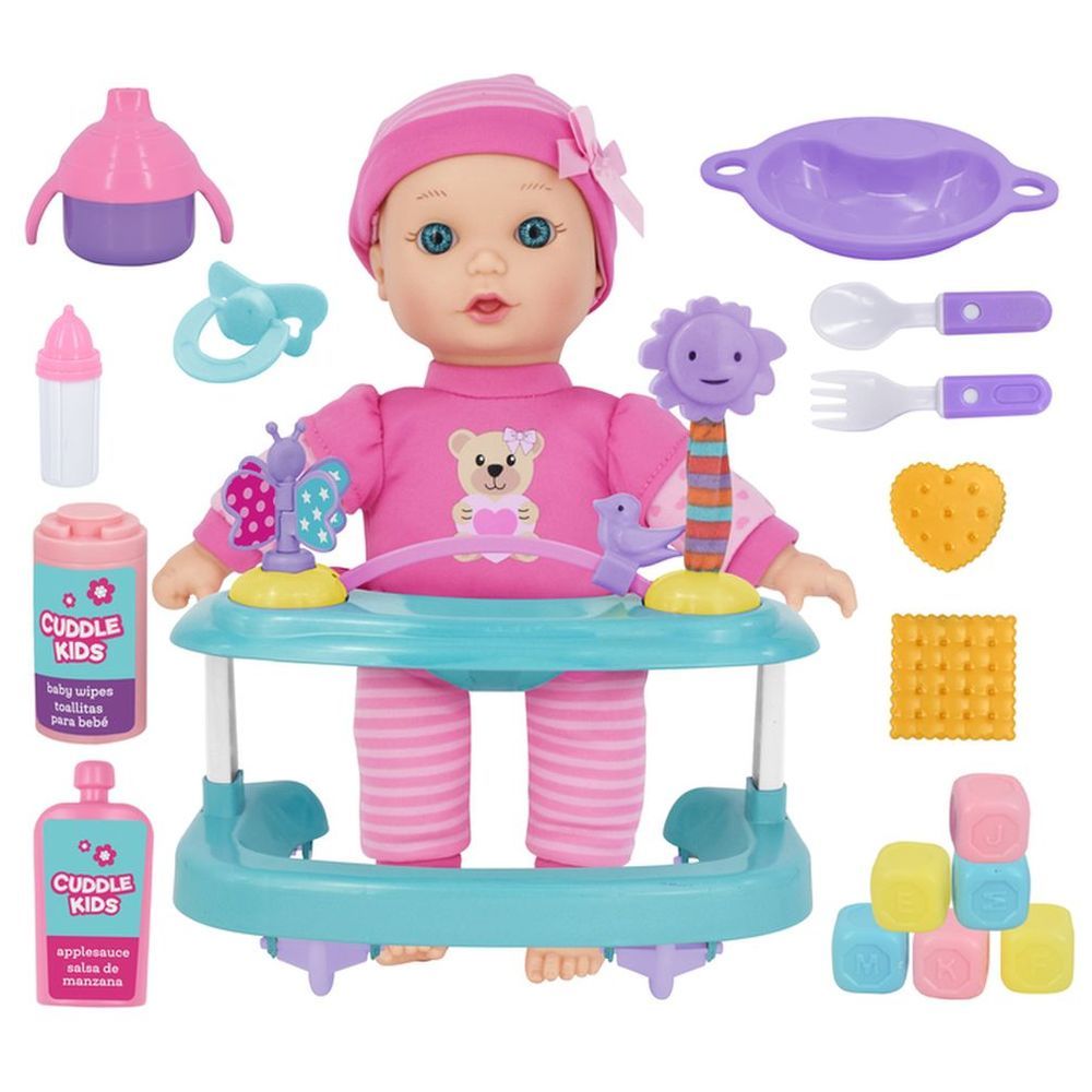 Baby Maziuna - It's Playtime Doll Playset - 18pcs - 11-Inch