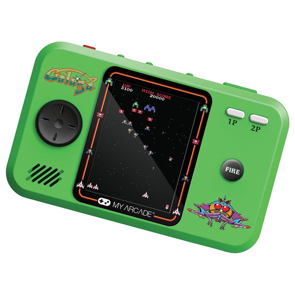 My Arcade - Galaga/Galaxian Pocket Player Pro With 2 Games