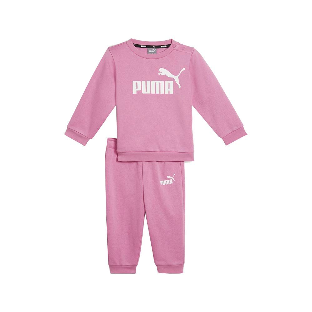 Puma - 2pc-Set - Minicats Ess Crew Sweatshirt & Joggers - Pink