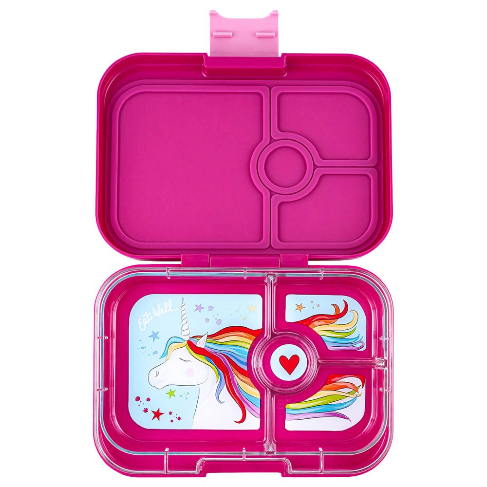 Yumbox - Unicorn 4 Compartments Lunch Box - Malibu Purple