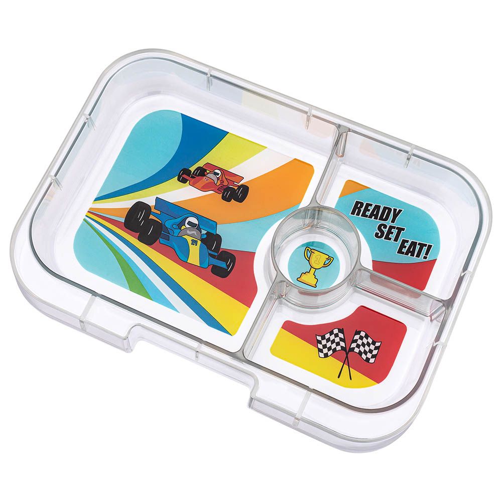 Yumbox - Race Caes Panino 4 Compartments Tray