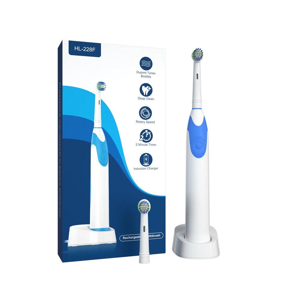 Spectrum - Rotating Electric Toothbrush With 2 Brush Heads