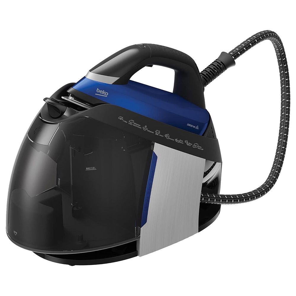 Beko - Digital Steam Generator Iron - Blue - 2800 W