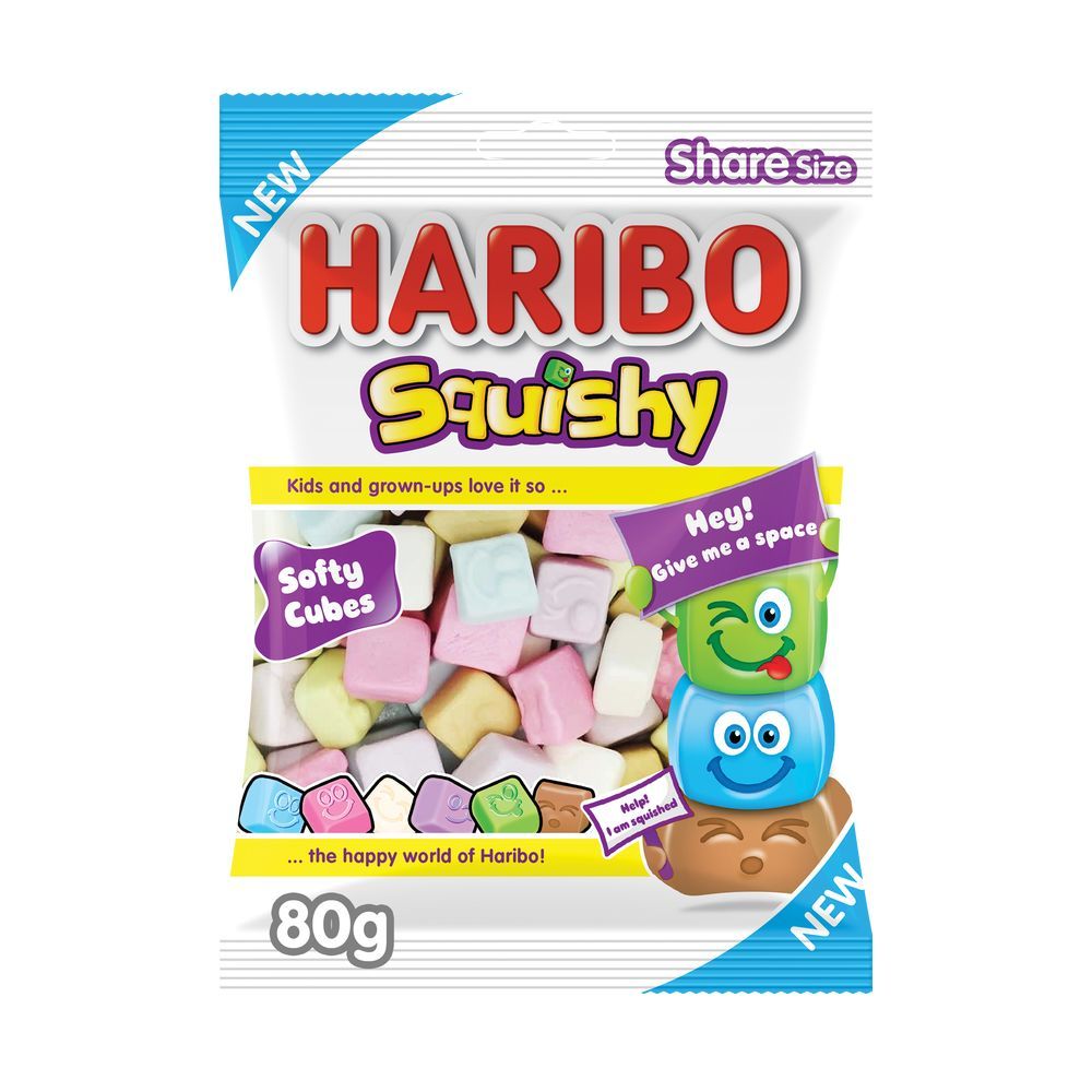 Haribo - Squishy Gummy Candy - 80 g