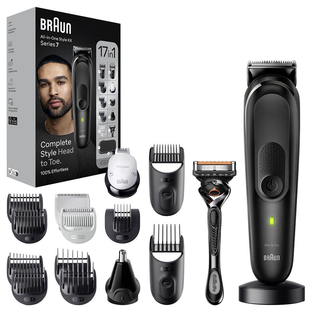 Braun - Series 7 17-in-1 Style Kit - Black