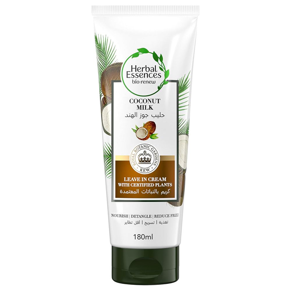 Herbal Essences - Bio Renew Coconut Milk Leave-In Conditioner - 180 ml