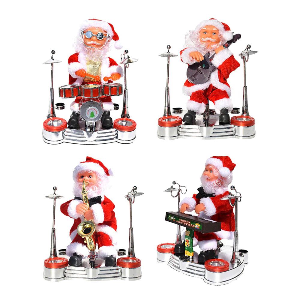 Galaxy Bubbles - Santa Claus Orchestra Music Players Christmas Decoration