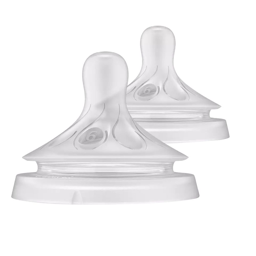 Philips - Avent Natural 3.0 Thick Feed Feeding Teats - Pack of 2