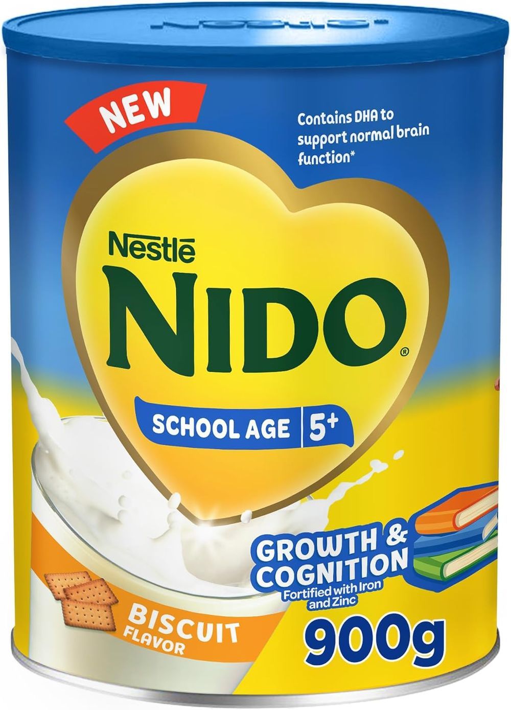 Nido - Growth & Nutrition Milk In Biscuit Flavor 5y+ 900g