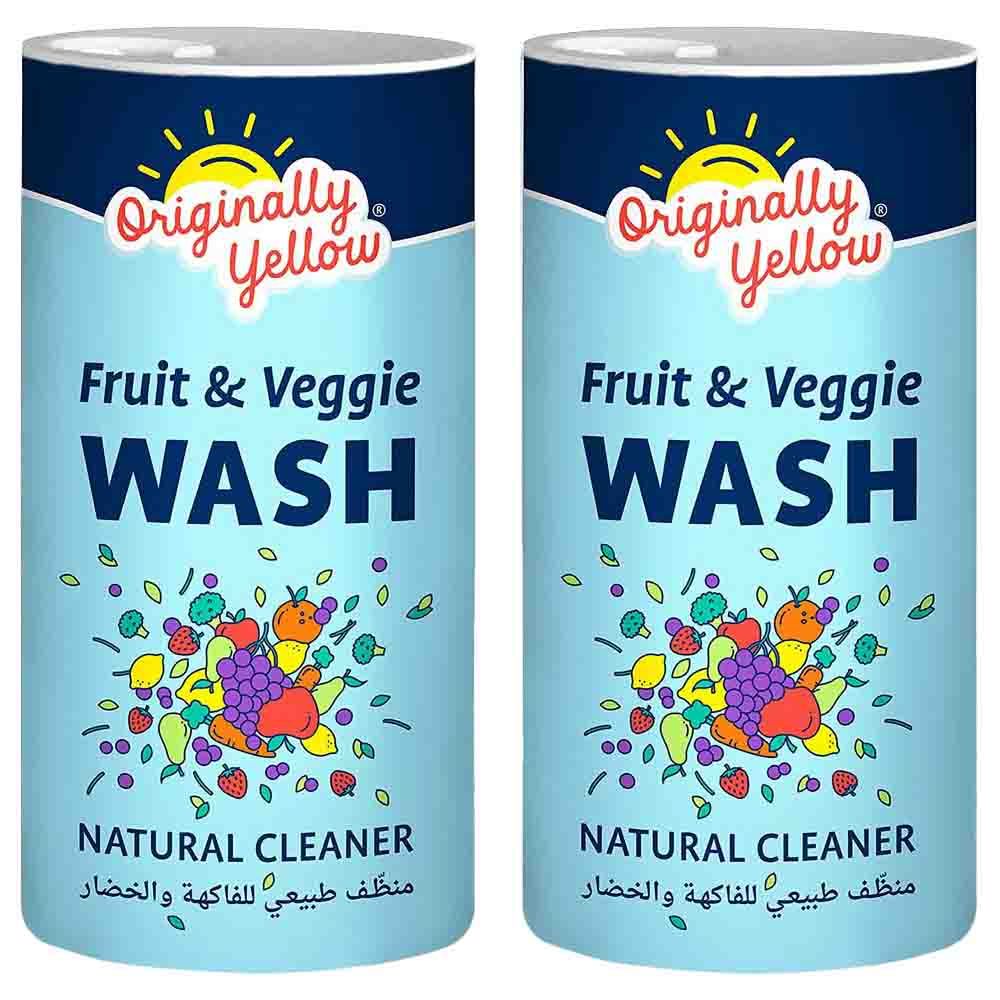 Originally Yellow - Fruit And Veggie Wash Natural Cleaner - 500 g - Pack of 2