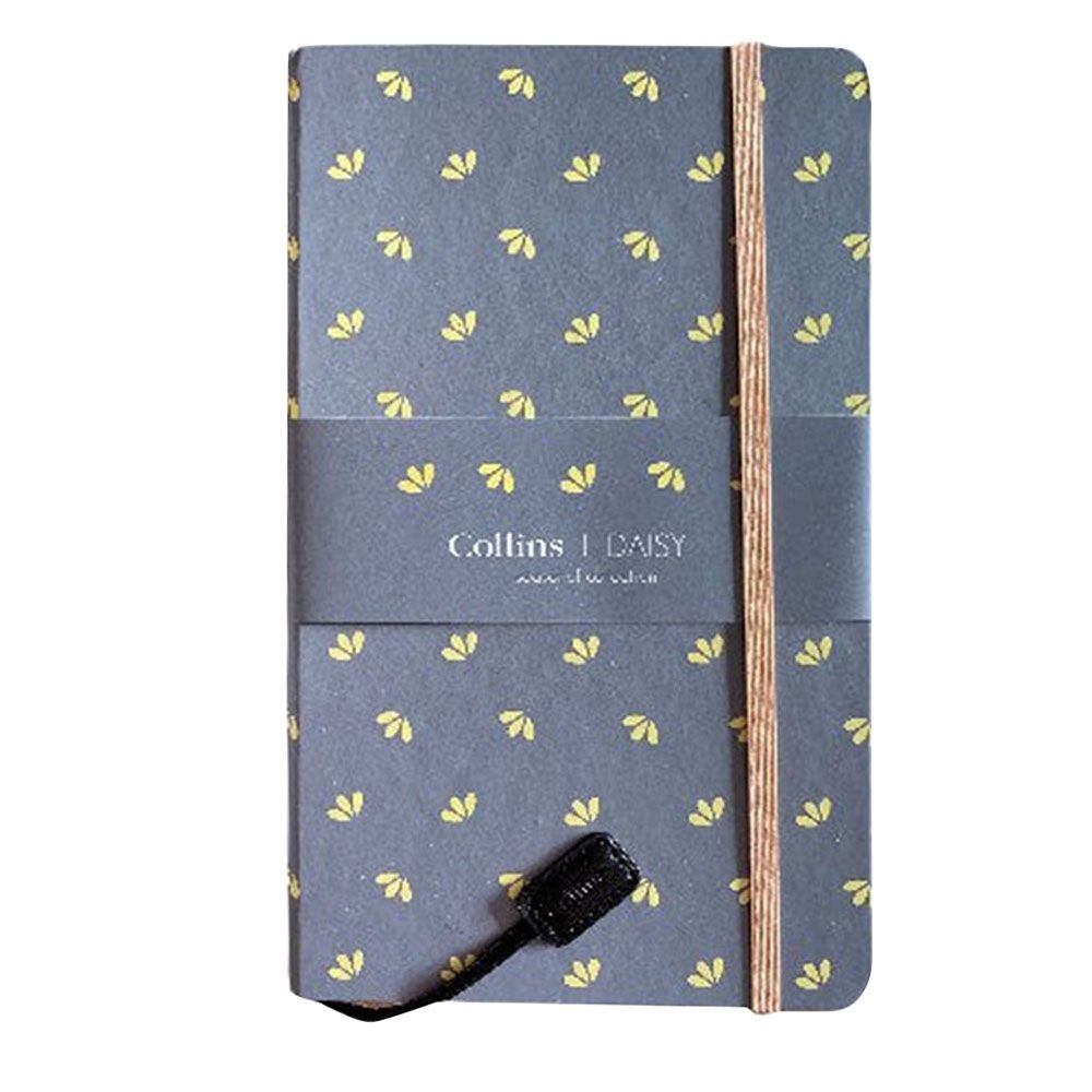 Collins - Daisy A5 Slim Ruled Notebook - Grey