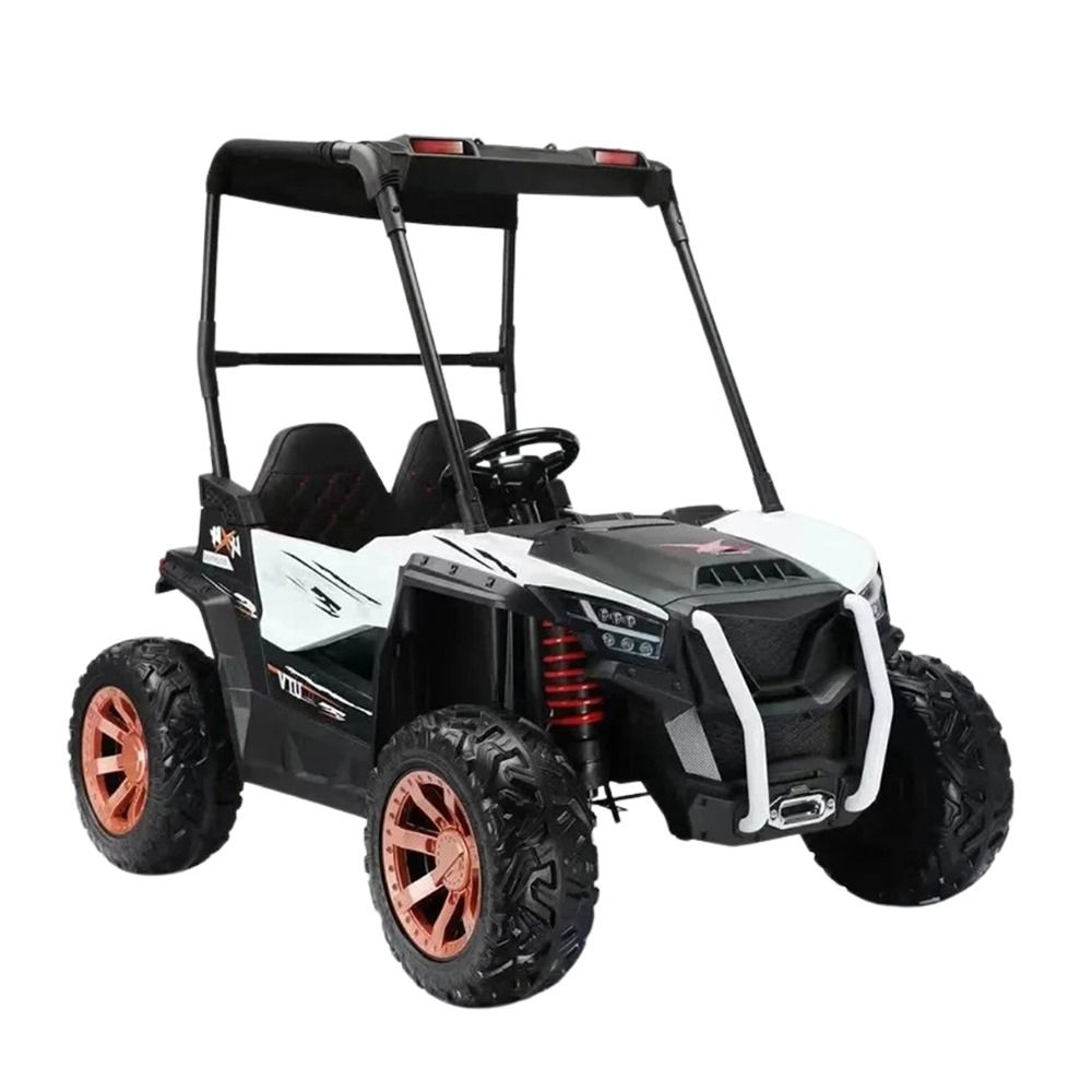 Megastar - Rampage 2 Seater Electric Ride-On UTV - White