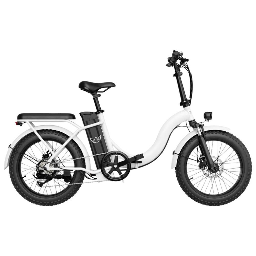 Megawheels - Carbon Alloy Foldable E-Bike - White