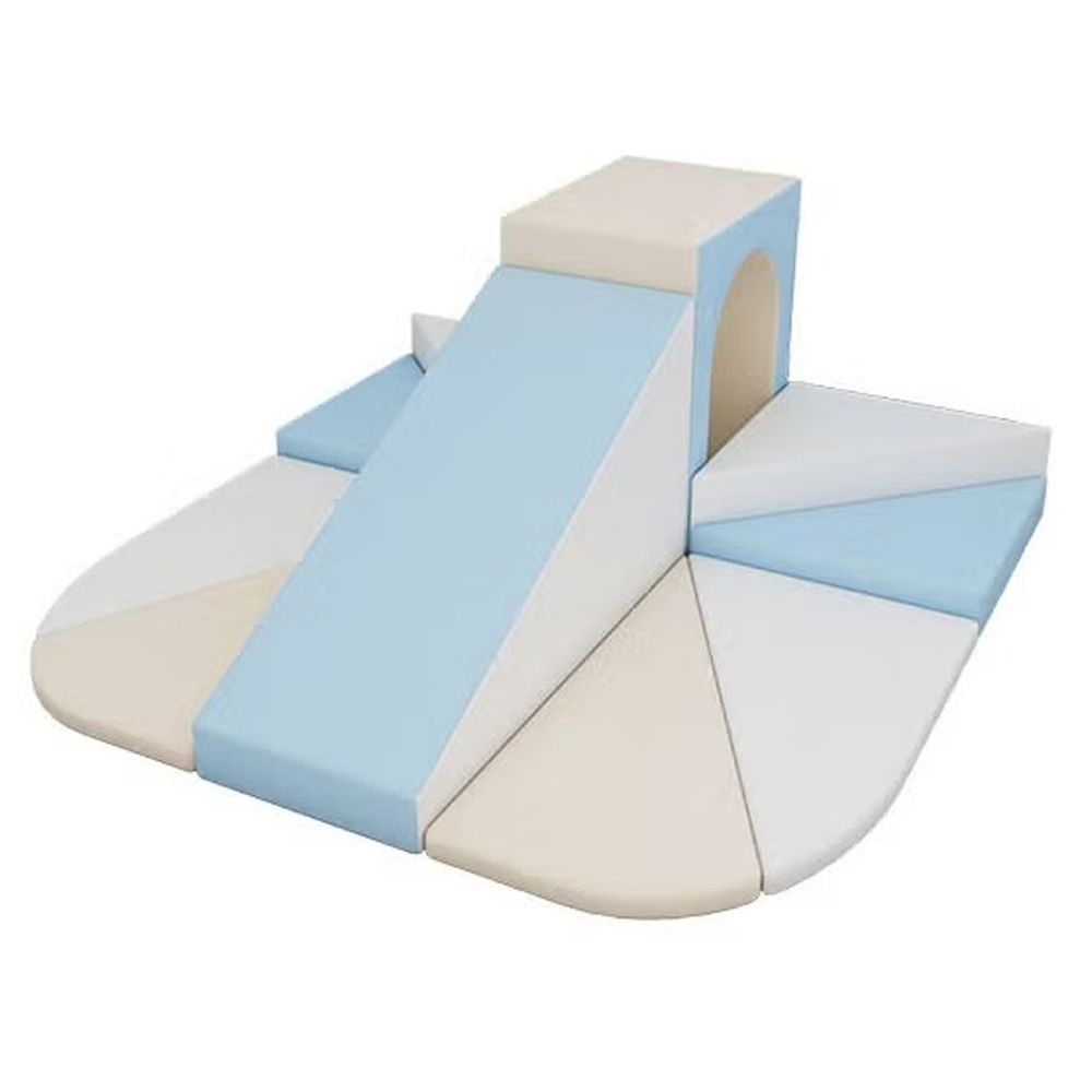 Megastar - Pastel Climb Slide & Rest Soft Play Zone Activity Set