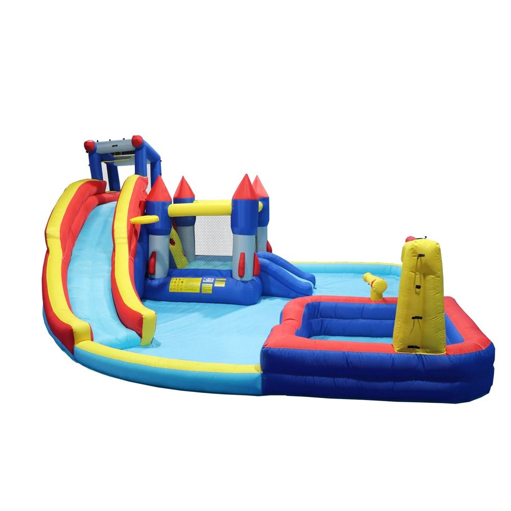 Megastar - 10-In-1 Inflatable H20 Water Fight Bounce House Water Park