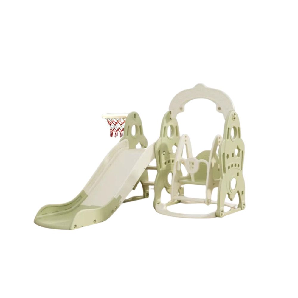 Megastar - Sea Breeze Slide & Swing Playset For Kids - Green