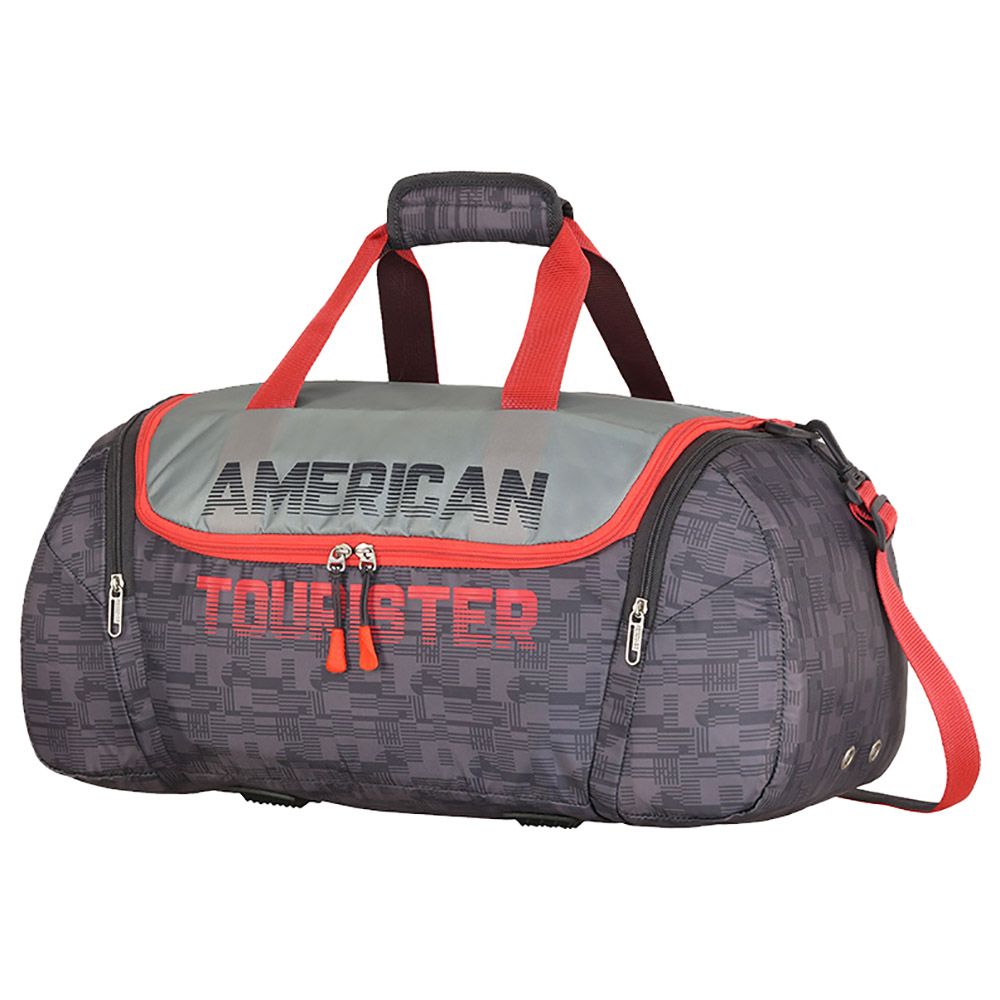 American Tourister - Grid Casual Duffel - 65cm - Grey