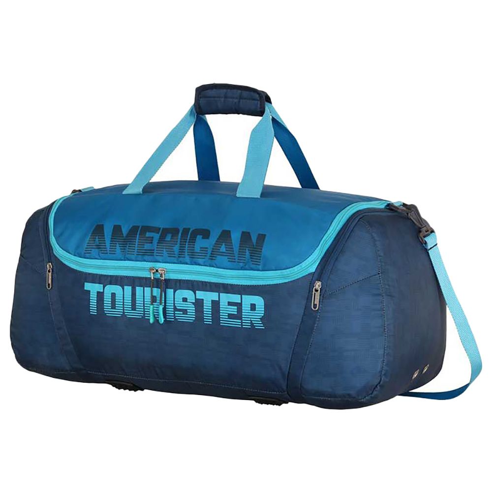 American Tourister - Grid Casual Duffel - 65cm - Blue